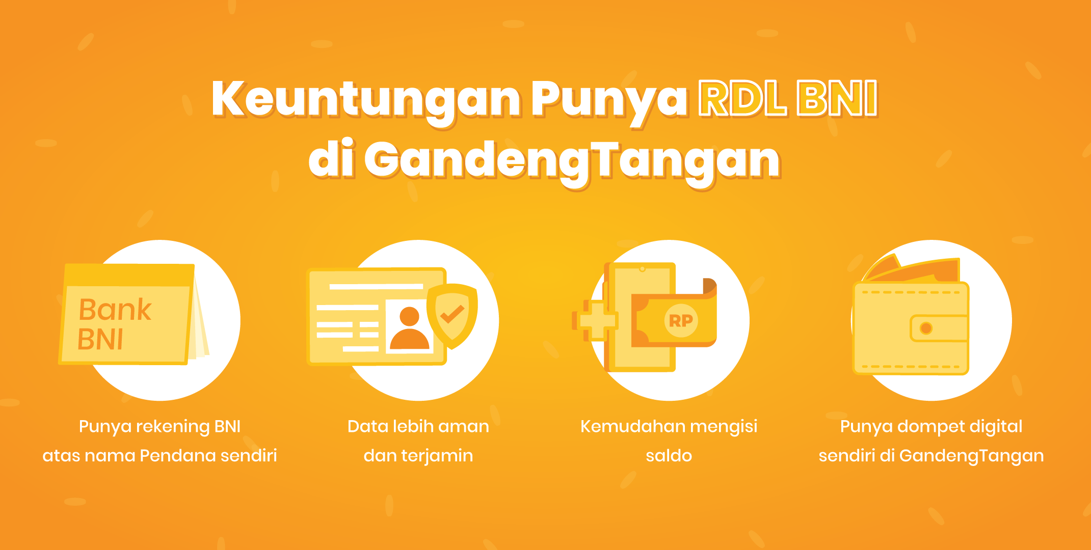 Cara Jadi Pendana Lewat Rekening Dana Lender (RDL) BNI di GandengTangan